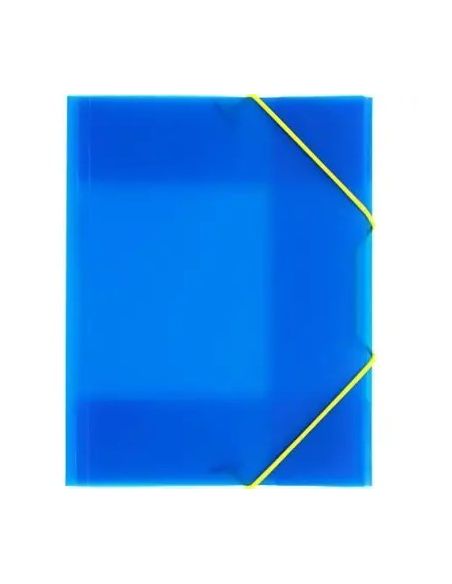 Carpeta Gomas Colorgraf 3 Solapas A5 Azul