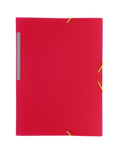 Carpeta solapas gomas colorgraf pp translucido varios colores
