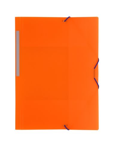 Carpeta solapas gomas colorgraf pp translucido varios colores