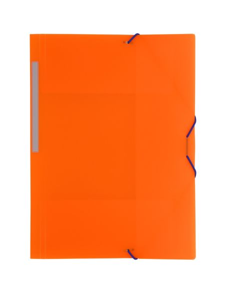 Carpeta solapas gomas colorgraf pp translucido varios colores