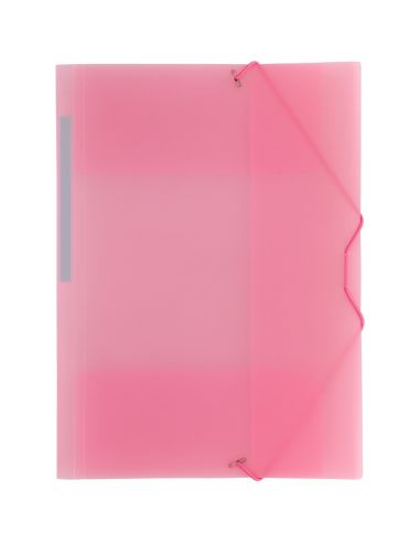 Carpeta solapas gomas colorgraf pp translucido varios colores
