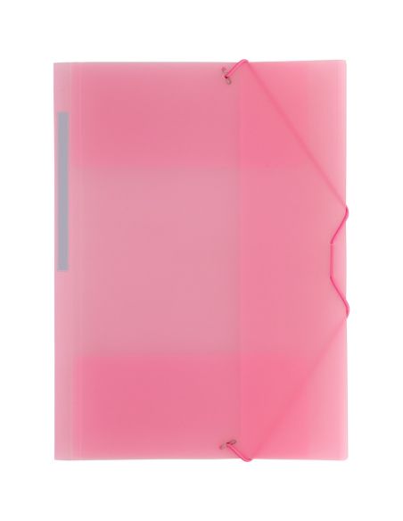 Carpeta solapas gomas colorgraf pp translucido varios colores