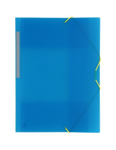 Carpeta solapas gomas colorgraf pp translucido varios colores