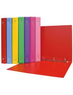 Carpeta 4 Anillas 25 Mm Folio Pvc Escolar