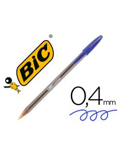 Boligrafo Azul  Bic Cristal Original Tinta Unidad