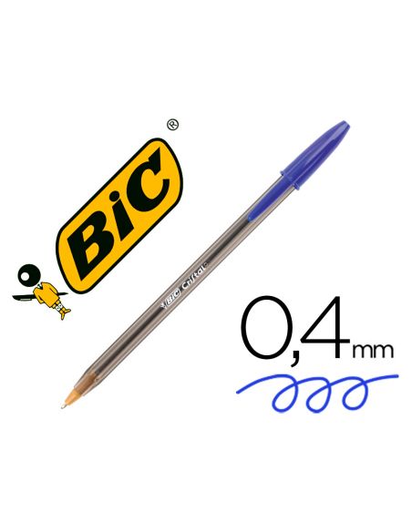 Boligrafo Azul  Bic Cristal Original Tinta Unidad
