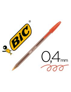 Boligrafo Roja Bic Cristal Original Tinta Roja Unidad