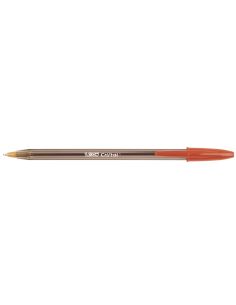 Boligrafo Roja Bic Cristal Original Tinta Roja Unidad 2