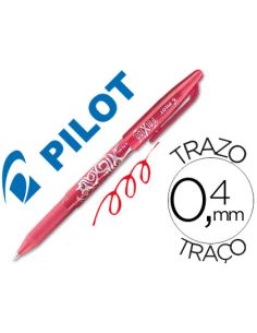Boligrafo Rojo Pilot Frixion Borrable