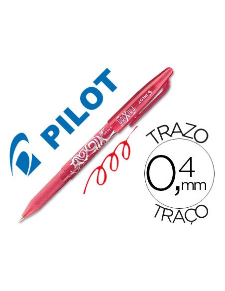 Boligrafo Rojo Pilot Frixion Borrable