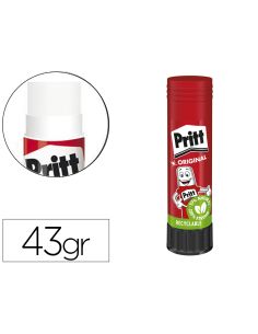 Pegamento pritt en barra 43 gr unidad