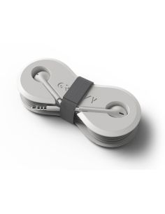 Auriculares Groovy Con Microfono Y Estuche Conector Jack 3,5 Mm Color Blanco