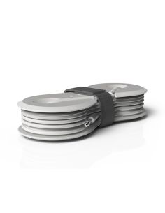 Auriculares Groovy Con Microfono Y Estuche Conector Jack 3,5 Mm Color Blanco 2